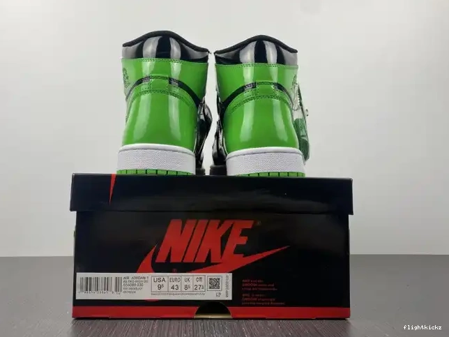 Green OG Jordan 1 High Air 555088-030 Pine 0527